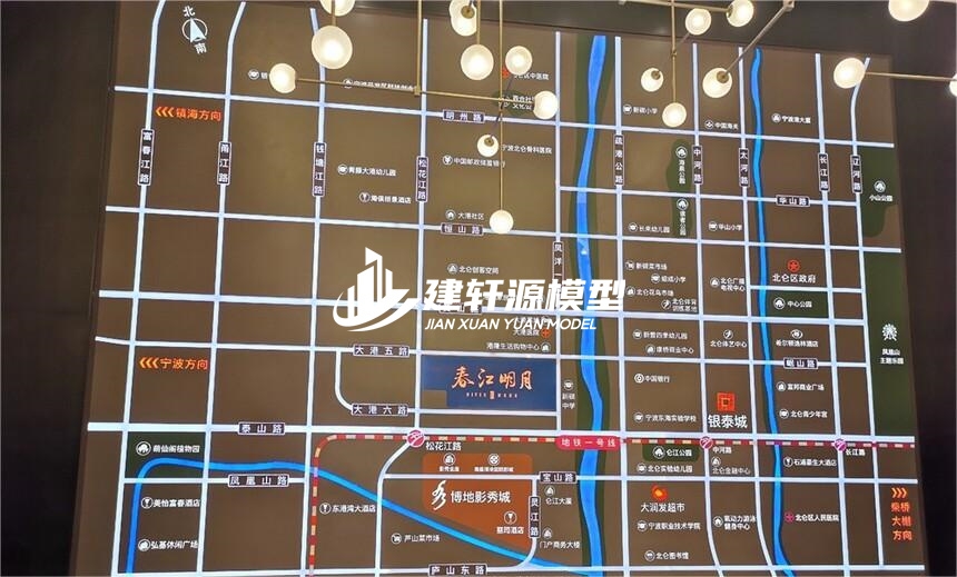 凤台房产壁挂模型